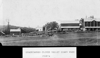 Stauffacher Clover Valley Farm, circa 1920.